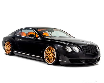 BAGGED BENTLEY CONTINENTAL GT