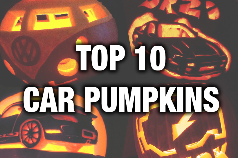 car pumpkin carvings best cool