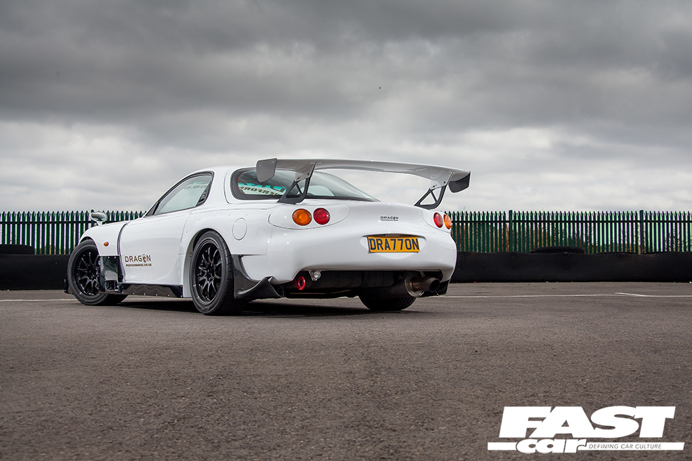 MAZDA RX-7 FD rear-profile