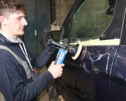 Using the Draper Storm Force polisher