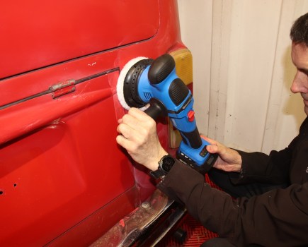 Using the Draper D20 polisher