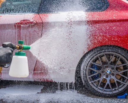 Koch Chemie Gentle Snow foam in use