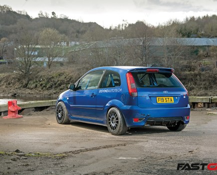 EcoBoost Mk6 Fiesta ST rear 3/4