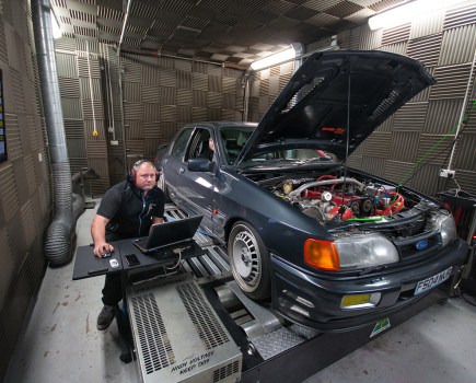 Remapping a Sierra Cosworth