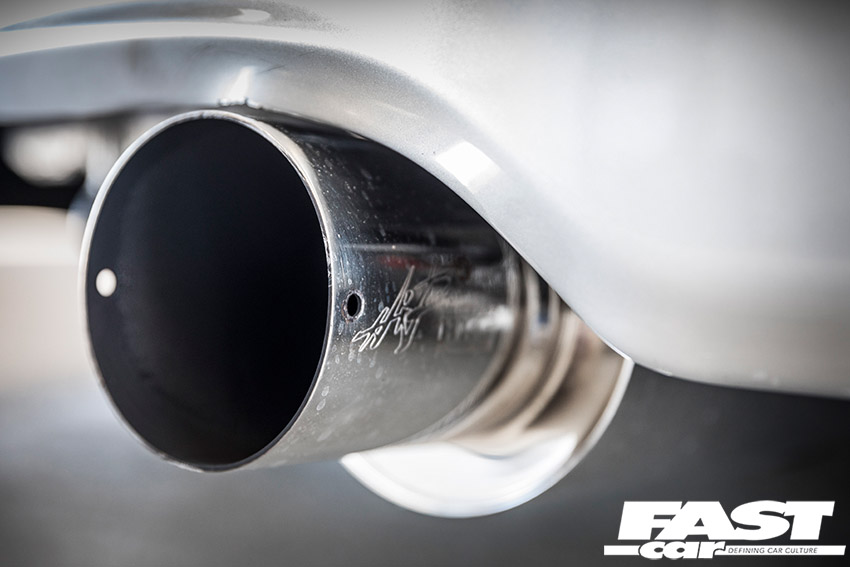 Exhaust tuning on Honda Civic Type R EP3