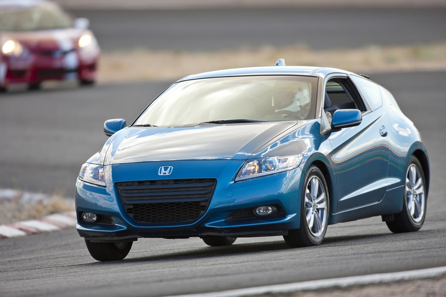 Honda CRZ on track