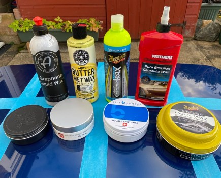 Best Car Wax group shot