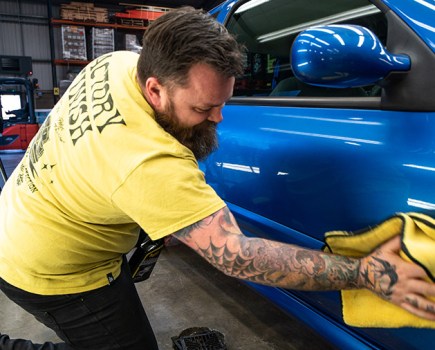 Buff off paintwork