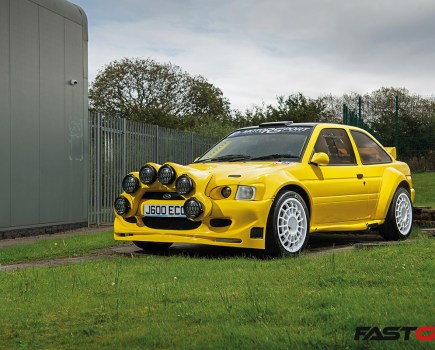 Modified Ford Escort RS2000 front 3/4