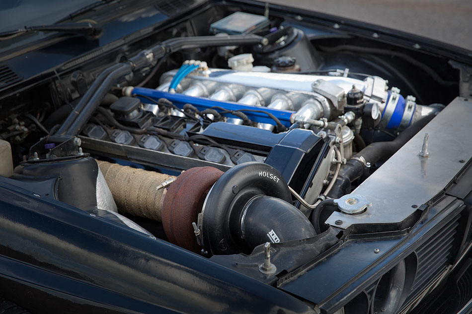 Performance car camshafts on turbocharged engine