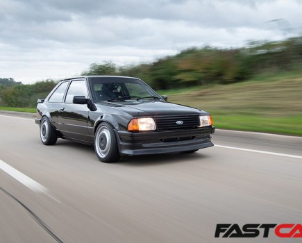 driving shot front 3/4 escort