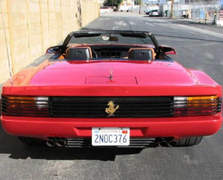 The Testarossa rear end isn't far off the genuine design.